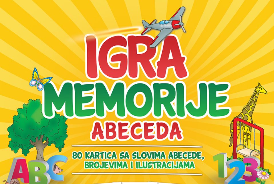 Igra memorije – Abeceda